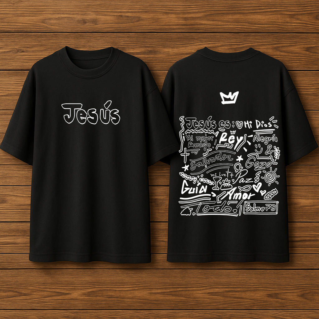 Camiseta "Jesús es"