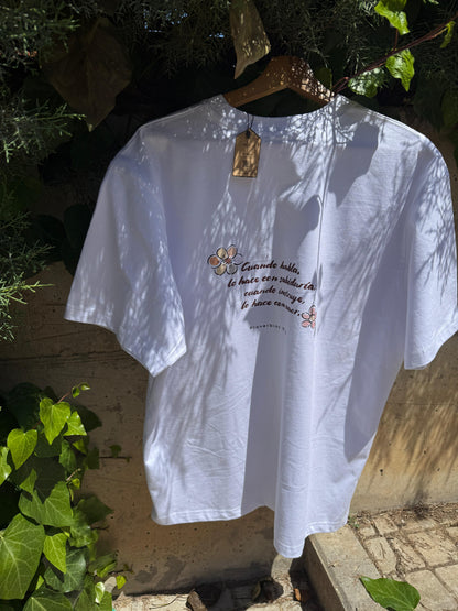 Camiseta “Habla con Sabiduría”