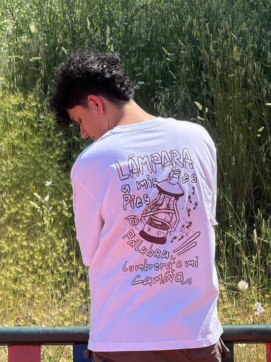 Camiseta "Lámpara a mis pies"